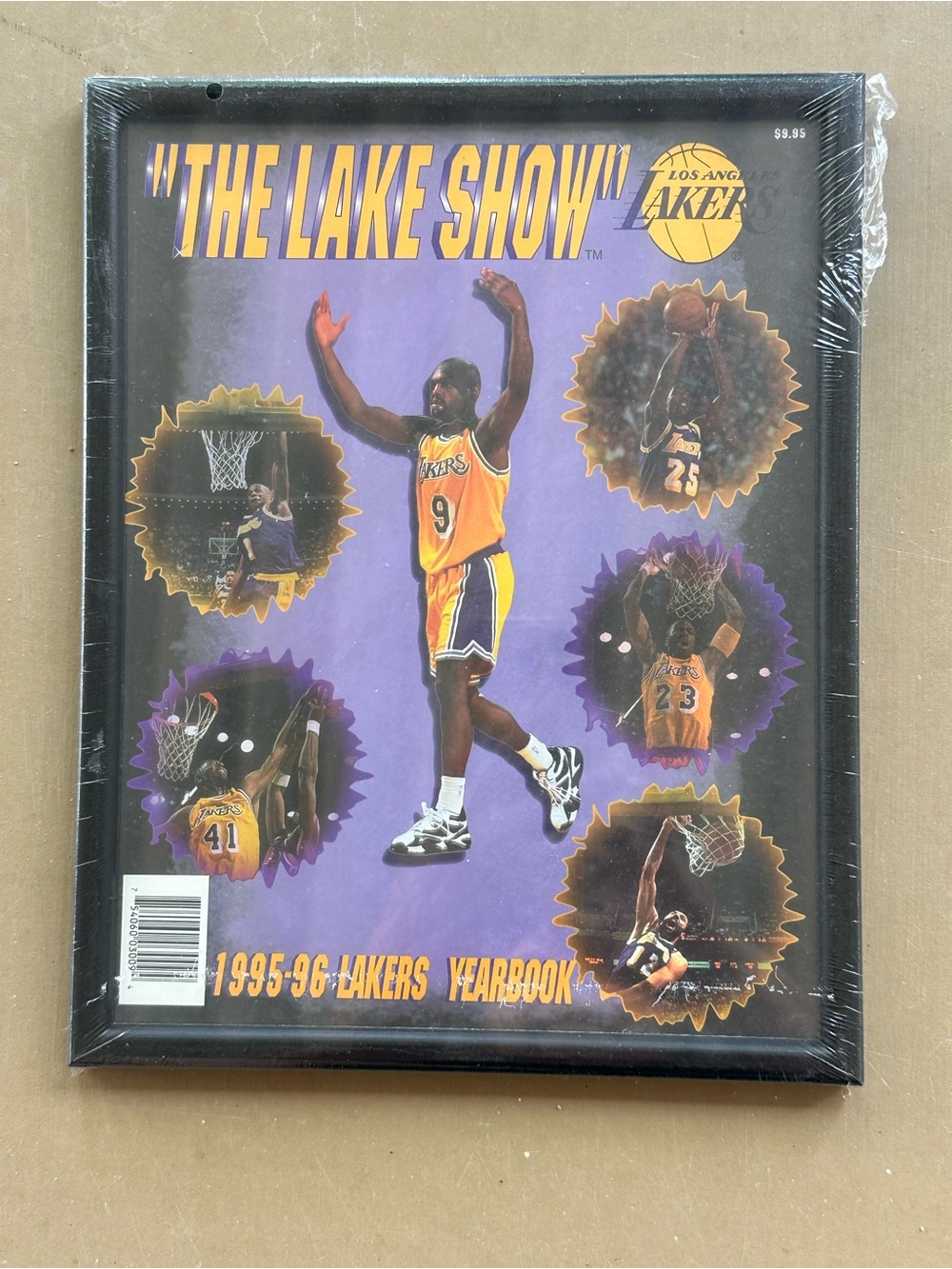 Vintage 1995-96 LA Lakers Official Yearbook "The Lake Show" - FACTORY SEALED